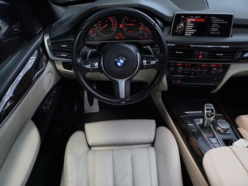 BMW X5 25d 231cv M-Sport xDrive BVA / TOIT OUVRANT/SIEGES A MEMOIRE/GPS/BLUETOOTH