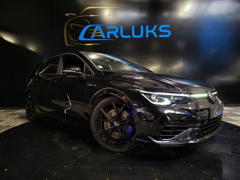 VOLKSWAGEN GOLF VIII R 2.0 TSI 320cv PERFORMANCE SUIVI COMPLET VW / PAS DE MALUS / LIGNE AKRAPOVIC /
