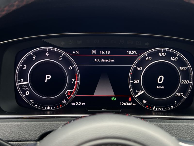 VOLKSWAGEN GOLF 7 VII PHASE 2 PERFORMANCE 2.0 TSI 245 DSG7 TOIT OUVRANT VIRTUAL ACC Garantie 6 mois