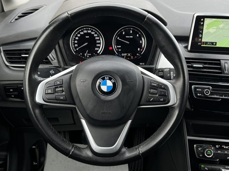 BMW SERIE 2  F46 GRAND TOURER 216D 116 Cv GRAND GPS CAMERA AFFICHAGE TETE HAUTE KEYLESS GARANTIE 1 A