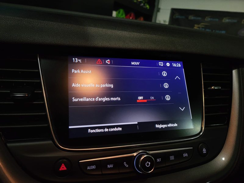 OPEL GRANDLAND X 1.2 Turbo 130cv Ultimate BVM6 / SIEGES CHAUFFANT-VENTILES/CAMERA DE RECUL/CHARGEUR 