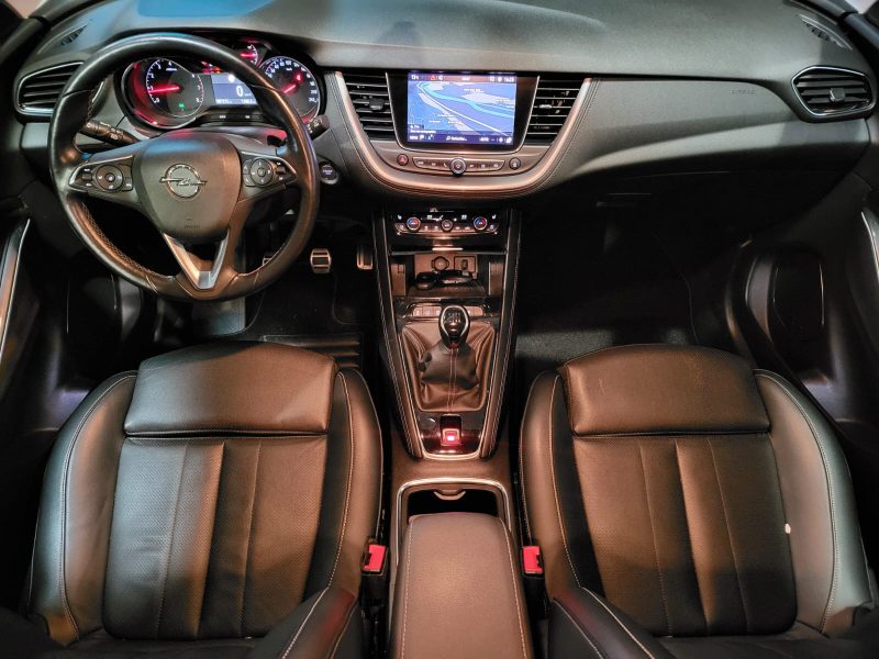 OPEL GRANDLAND X 1.2 Turbo 130cv Ultimate BVM6 / SIEGES CHAUFFANT-VENTILES/CAMERA DE RECUL/CHARGEUR 