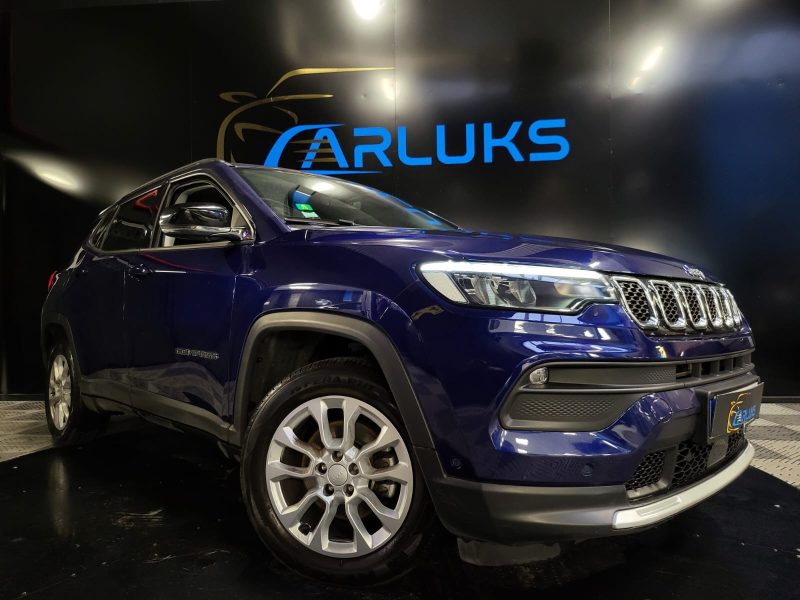 JEEP COMPASS 1.3 GSE T4 150 LIMITED SUIVI COMPLET JEEP / PARK ASSIST / VIRTUAL COCKPIT / CARPLAY