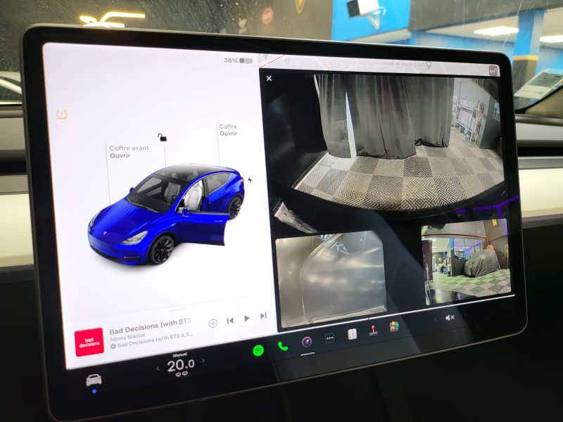 TESLA MODEL Y LONG RANG DUAL MOTORS 480cv / 1ER MAIN / AUTOPILOT AMELIORE / VOLANT ET SIEGES CHAUFFA