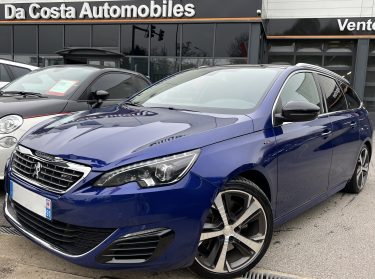 PEUGEOT 308 II SW BREAK GT 2.0 BLUE HDI 180 BOITE AUTO TOIT PANO CUIR ALCANTARA CAMERA Garantie 1 an