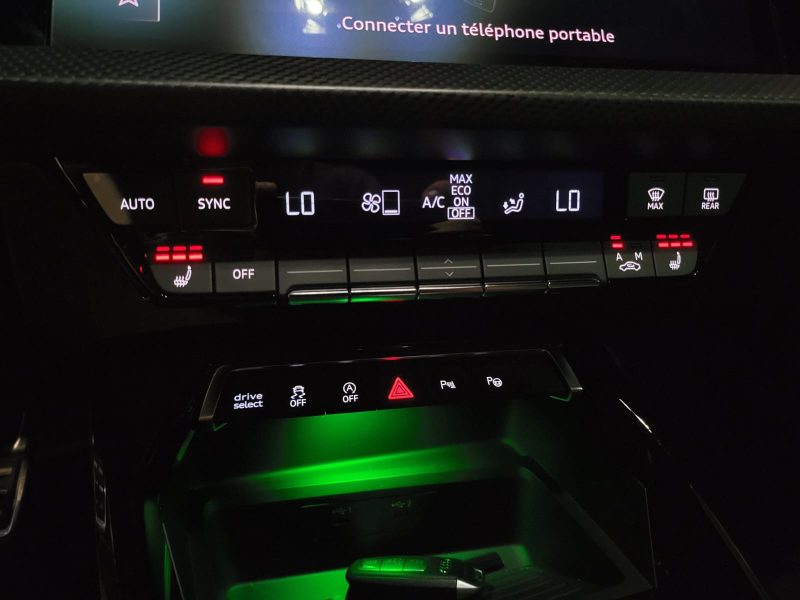 AUDI RS3 Sportback 2.5 TFSI 400cv Quattro Boîte Auto S-Tronic7