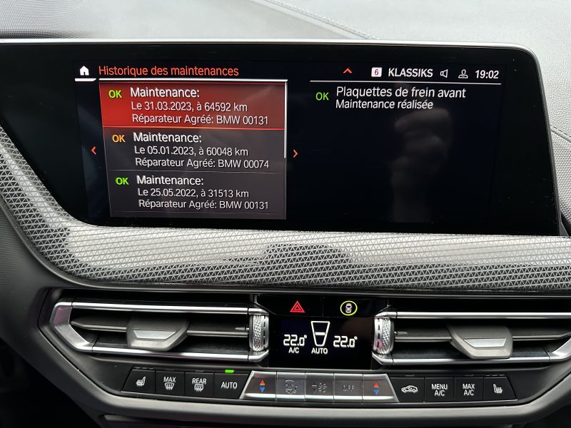 BMW Série 1 120D 190 XDRIVE Pack M SPORT BVA**RARE**SIEGES M