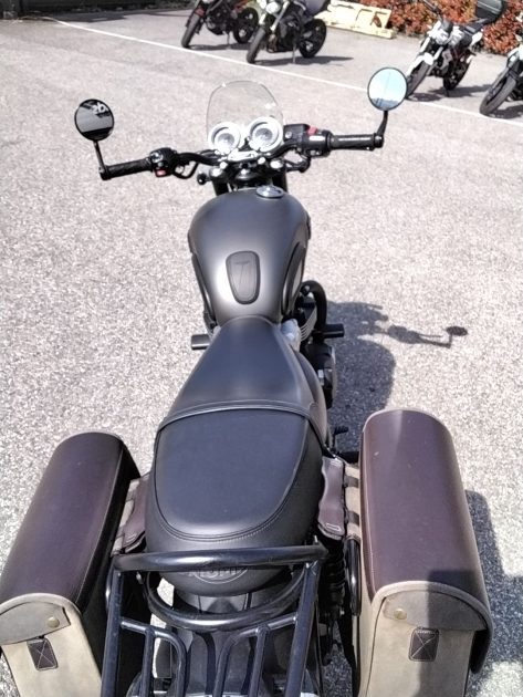 TRIUMPH BONNEVILLE T100 BLACK 2019