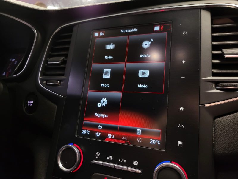 RENAULT MEGANE IV 1.3 TCE 140cv EDC7 INTENS / CAMERA DE RECUL / LUMIERE D'AMBIANCE / KEYLESS GO