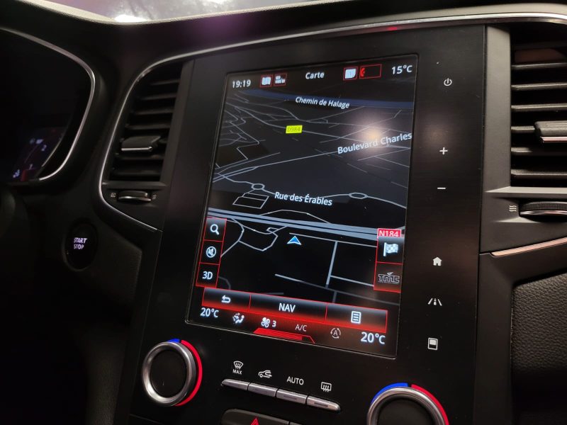 RENAULT MEGANE IV 1.3 TCE 140cv EDC7 INTENS / CAMERA DE RECUL / LUMIERE D'AMBIANCE / KEYLESS GO