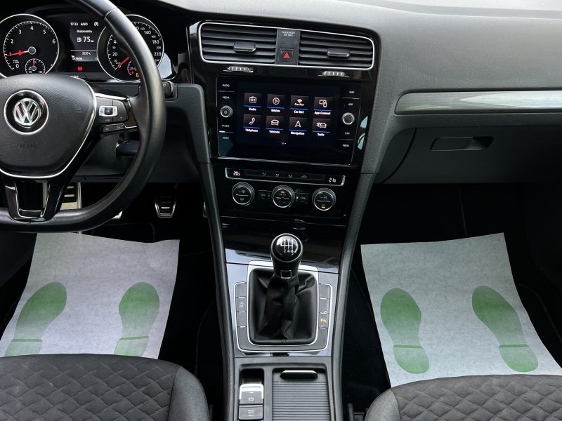 VOLKSWAGEN GOLF 7 VII PHASE 2 CONNECT 1.0 TSI 115 Cv TOIT OUVRANT / APPLE & ANDROID - GARANTIE 1 AN