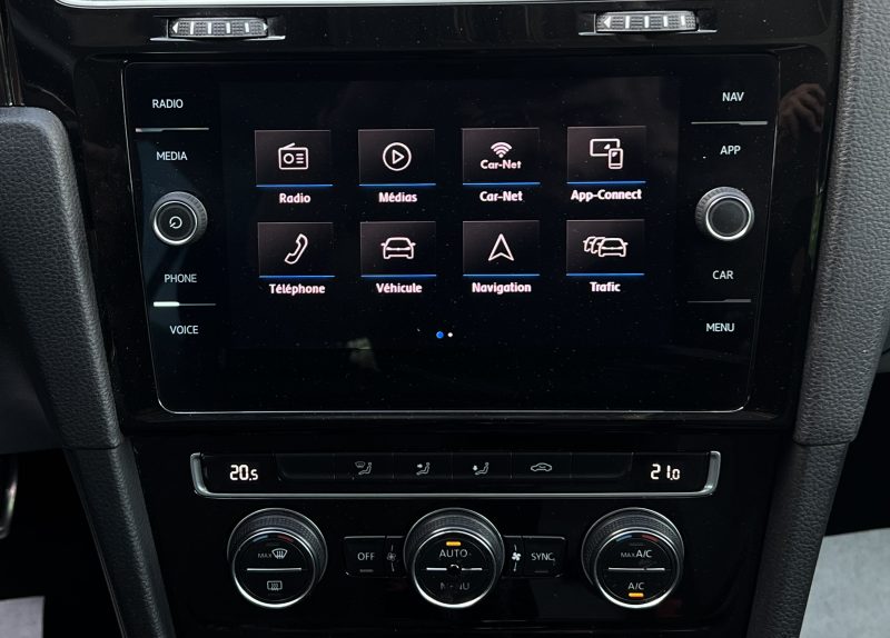 VOLKSWAGEN GOLF 7 VII PHASE 2 CONNECT 1.0 TSI 115 Cv TOIT OUVRANT / APPLE & ANDROID - GARANTIE 1 AN