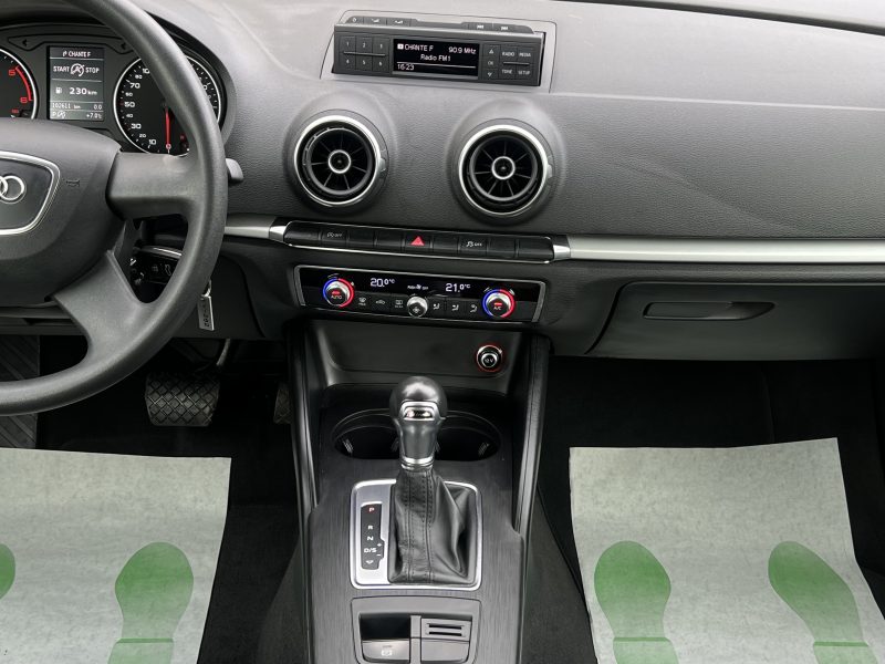 AUDI A3 SPORTBACK III 1.6 TDI 110 Cv BOITE AUTOMATIQUE S-TRONIC 7 / 5 PORTES - GARANTIE 1 AN