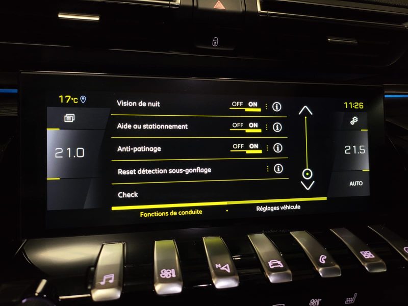 PEUGEOT 508 II PSE Hybrid4 360cv AWD BVA / SIEGES CHAUFFANT-MASSANT/CAMERA 360°/HAYON ELECTRIQUE