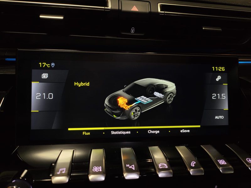 PEUGEOT 508 II PSE Hybrid4 360cv AWD BVA / SIEGES CHAUFFANT-MASSANT/CAMERA 360°/HAYON ELECTRIQUE