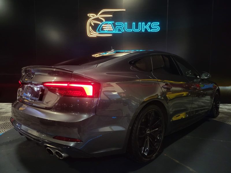 AUDI S5 SPORTBACK 3.0 V6 TFSI 354cv Quattro S-Tronic / SIEGES CHAUFFANT-MASSANT/CAMERA 360°/CHARGEUR