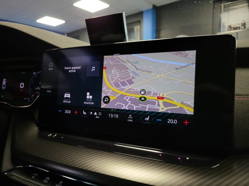 SKODA OCTAVIA RS 2.0 TDI DSG7 200cv / SUIVI SKODA / VIRTUAL COCKPIT / CARPLAY / PHARES LED DIRECTION