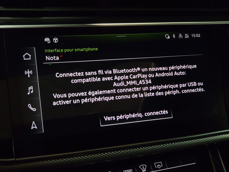 AUDI Q8 55 TFSI-e Hybrid 381cv Advanced BVA S-Tronic 1ère Main