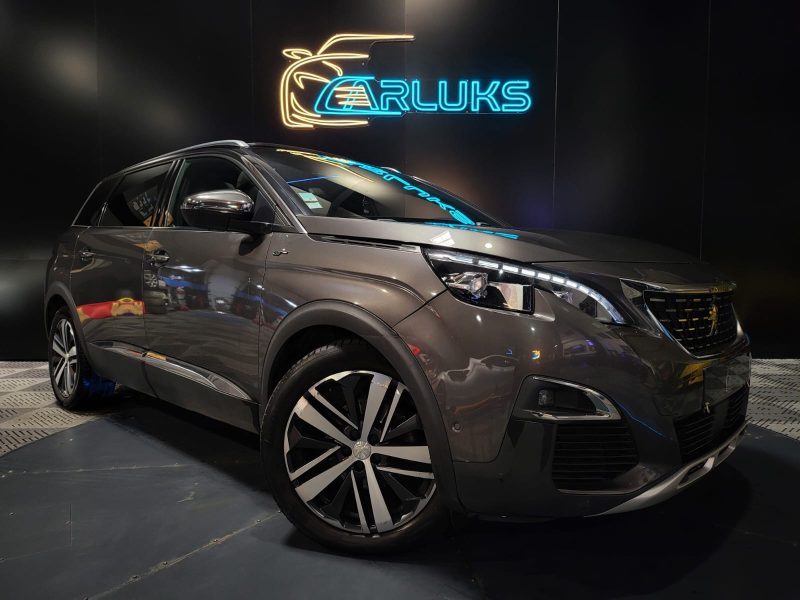 PEUGEOT 5008 2.0 BlueHDi 180cv GT EAT 7PL / APPLE CARPLAY/SIEGES CHAUFFANT-MASSANT/CAMERA DE RECUL