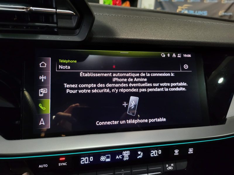 AUDI A3 SPORTBACK 35 TFSI 150cv S-Line S-Tronic / APPLE CARPLAY/CAMERA DE RECUL/AUDI DRIVE SELECT
