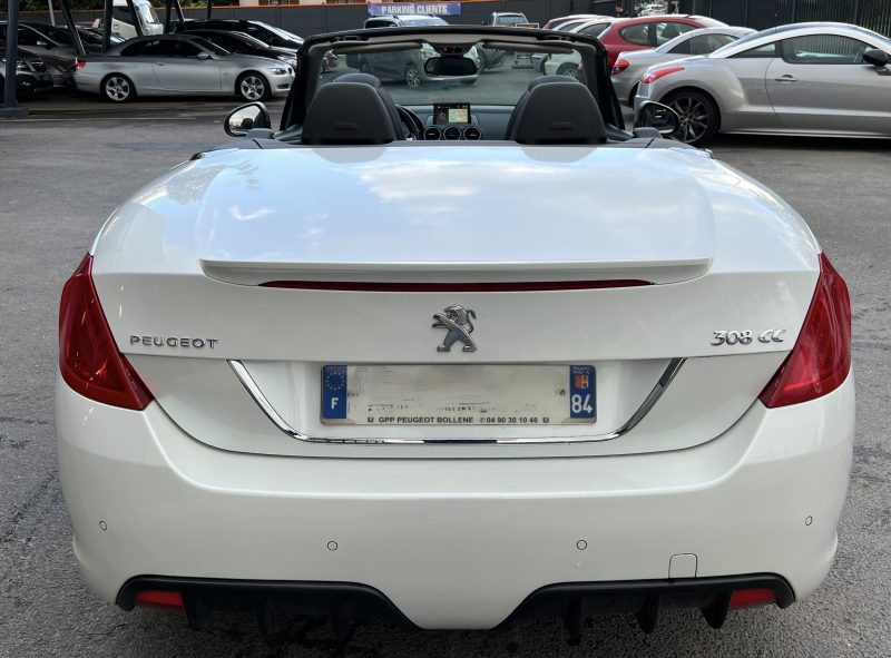 PEUGEOT 308 CC PHASE 2 FELINE 1.6 VTI 120 57 400 Kms GPS CUIR BLUETOOTH CRIT AIR 1 - GARANTIE 1 AN