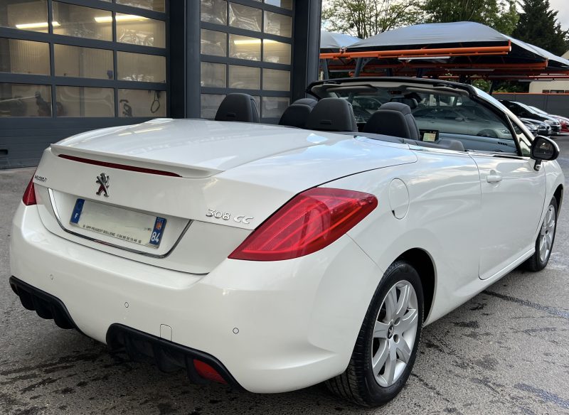 PEUGEOT 308 CC PHASE 2 FELINE 1.6 VTI 120 57 400 Kms GPS CUIR BLUETOOTH CRIT AIR 1 - GARANTIE 1 AN