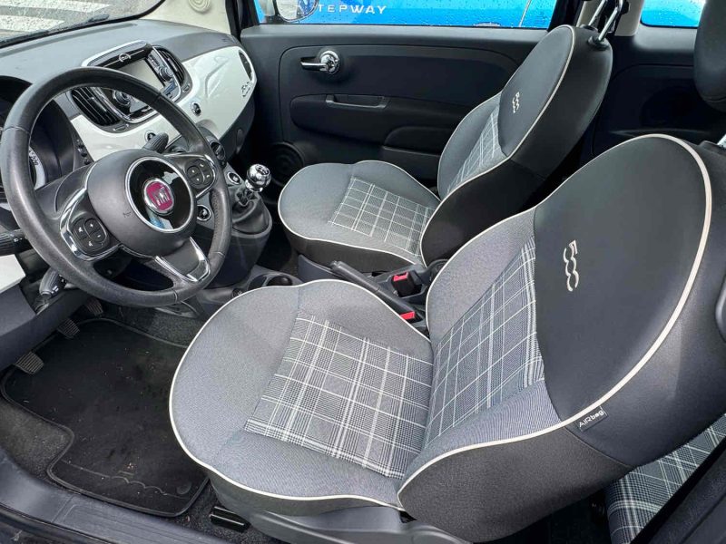 FIAT 500 2018 1.2 69cv LOUNGE TOIT PANO REPRISE POSSIBLE