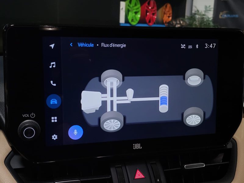TOYOTA RAV4 Hybrid 2.5 VVT-i 218cv Lounge BVA / SIEGES CHAUFFANT-VENTILES/CAMERA/CHARGEUR A INDUCTIO