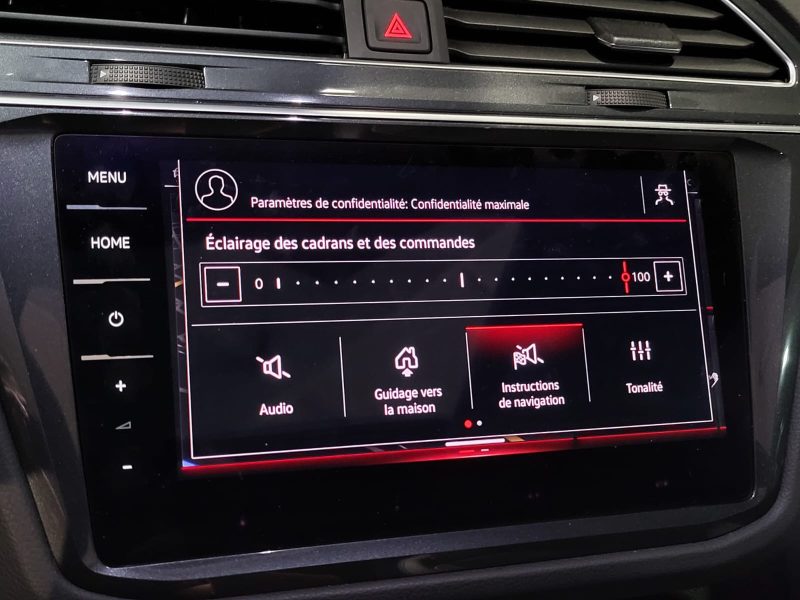 VOLKWAGEN TIGUAN 2.0 TDI 200cv R-Line 4Motion DSG / APPLE CARPLAY/SIEGES CHAUFFANT/CAMERA DE RECUL