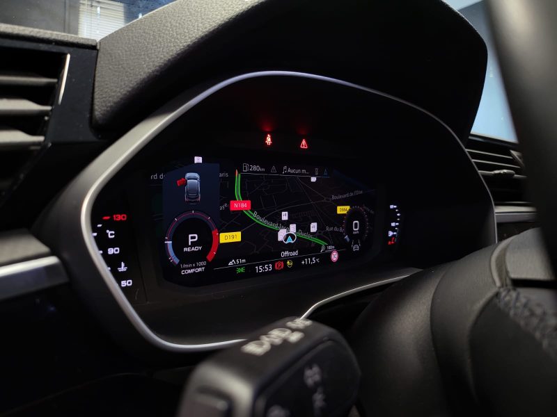 AUDI Q3 Sportback 35 TDi 150cv PACK S-LINE DESIGN LUXE VIRTUAL / KEYLESS / CUIR CHAUFFANT ELECT