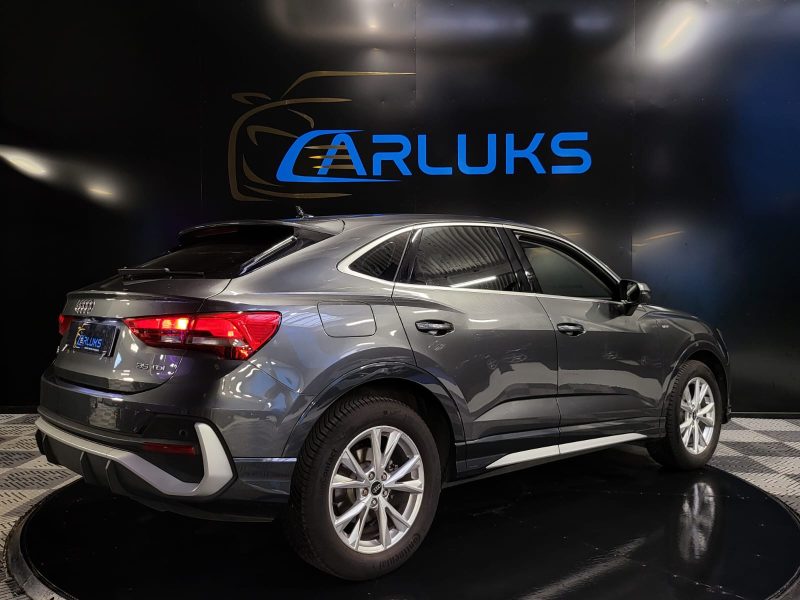 AUDI Q3 Sportback 35 TDi 150cv PACK S-LINE DESIGN LUXE VIRTUAL / KEYLESS / CUIR CHAUFFANT ELECT