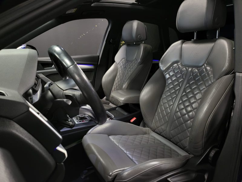 AUDI Q5 2.0 TDI QUATTRO S-TRONIC7 190cv S-LINE / CARPLAY / KEYLESS / CUIR CHAUFFANTS / VIRTUAL COCKP