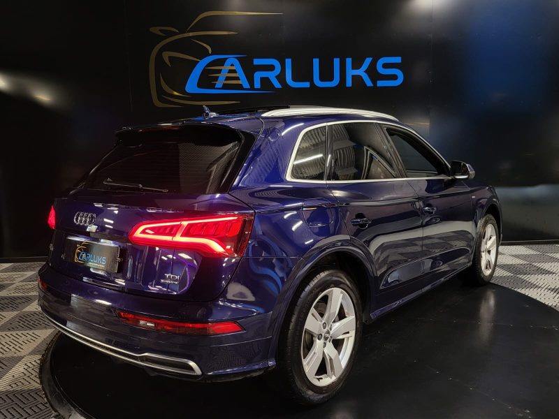 AUDI Q5 2.0 TDI QUATTRO S-TRONIC7 190cv S-LINE / CARPLAY / KEYLESS / CUIR CHAUFFANTS / VIRTUAL COCKP