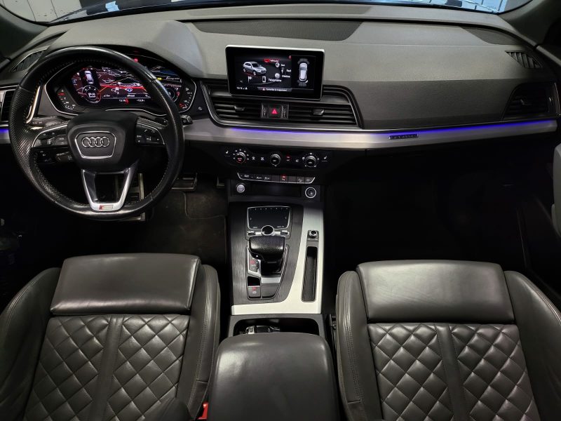 AUDI Q5 2.0 TDI QUATTRO S-TRONIC7 190cv S-LINE / CARPLAY / KEYLESS / CUIR CHAUFFANTS / VIRTUAL COCKP