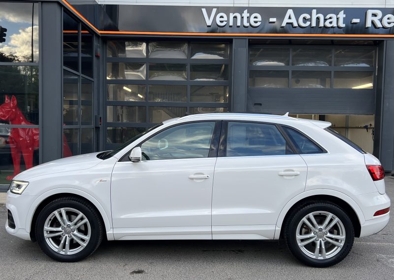 AUDI Q3 PHASE 2 S-LINE 2.0 TDI 150 PREMIERE MAIN / TOIT OUVRANT ATTELAGE 80 700 Kms - GARANTIE 1 AN