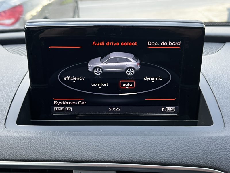 AUDI Q3 PHASE 2 S-LINE 2.0 TDI 150 PREMIERE MAIN / TOIT OUVRANT ATTELAGE 80 700 Kms - GARANTIE 1 AN