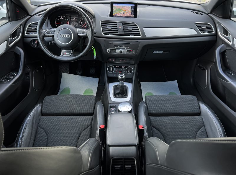 AUDI Q3 PHASE 2 S-LINE 2.0 TDI 150 PREMIERE MAIN / TOIT OUVRANT ATTELAGE 80 700 Kms - GARANTIE 1 AN