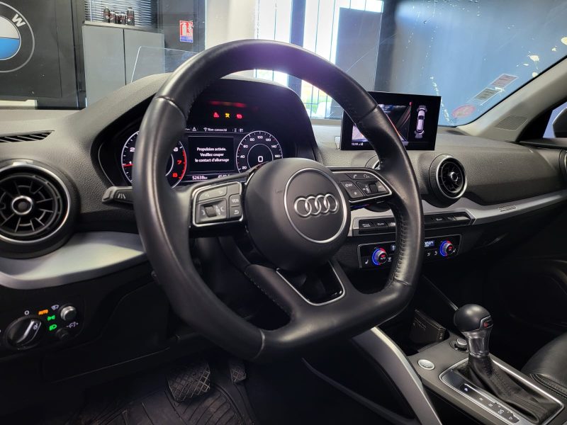 AUDI Q2 35 TFSI DSG7 150cv DESIGN LUXE / SUIVI AUDI / TOIT OUVRANT / TETE HAUTE / SONO BANG & OLUFSE