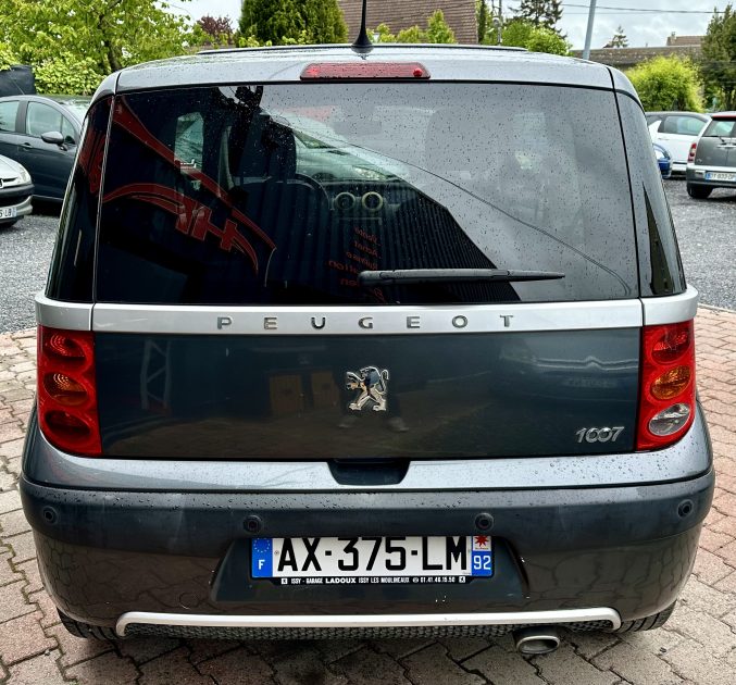 PEUGEOT 1007 Blue Lion 1.6L 16V HDi 110cv SPORTY PACK / REVISER_GARANTIE