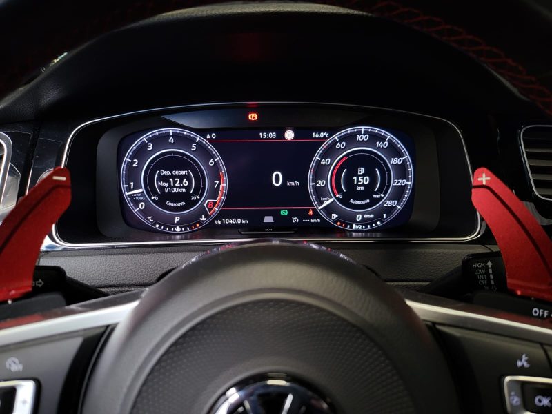 VOLKSWAGEN GOLF VII GTI TCR 2.0 TSI 290cv / TOIT OUVRANT+SIÈGES CHAUFFANTS+CARPLAY+CAMÉRA DE RECUL+E