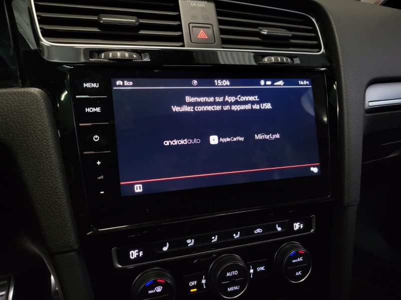 VOLKSWAGEN GOLF VII GTI TCR 2.0 TSI 290cv / TOIT OUVRANT+SIÈGES CHAUFFANTS+CARPLAY+CAMÉRA DE RECUL+E