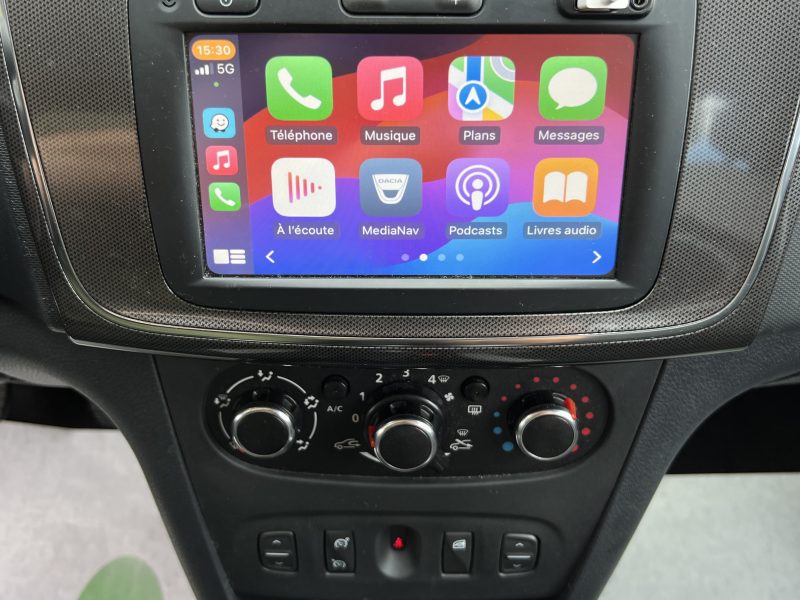DACIA SANDERO II PHASE 2 STEPWAY 0.9 TCE 90 APPLE CARPLAY GPS BLUETOOTH CRIT AIR 1 - GARANTIE 1 AN