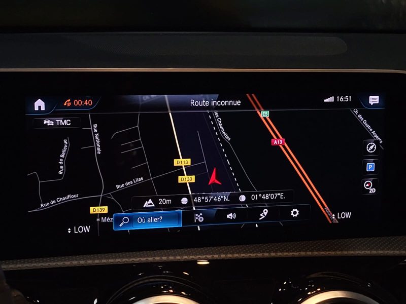 MERCEDES CLASSE A 180 d  116cv PROGRESSIVE LINE CAMERA / TOIT OUVRANT / GPS