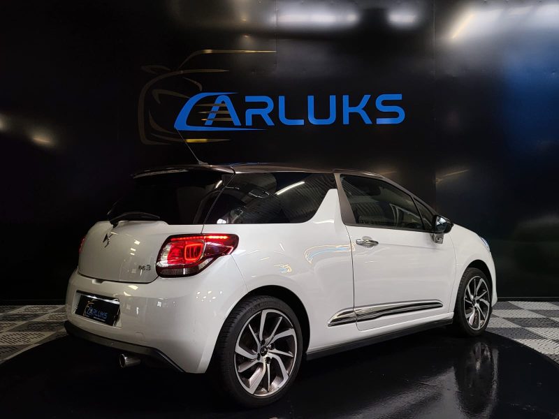 DS DS3 1.2 110cv EAT6 SPORT CHIC MOTEUR NEUF / CARPLAY / CAMERA / BLANC NACRE / SUIVI COMPLET