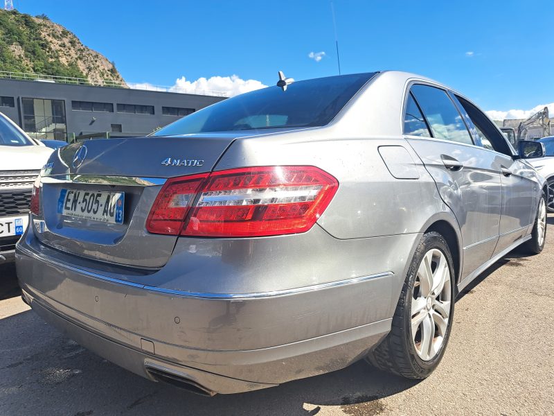 MERCEDES CLASSE E 2012