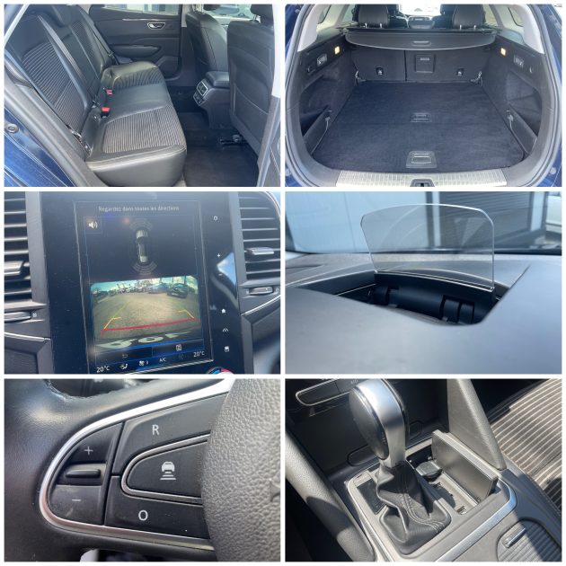 Renault Talisman Estate dCi 160ch EDC Intens / 4CONTROL / Tête haute / hayon élect 69.000 km 2018