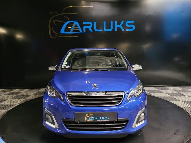 PEUGEOT 108 1.0 VTi EG5 72cv ALLURE / SUIVI COMPLET PEUGEOT / CAMERA / CARPLAY / CLIM