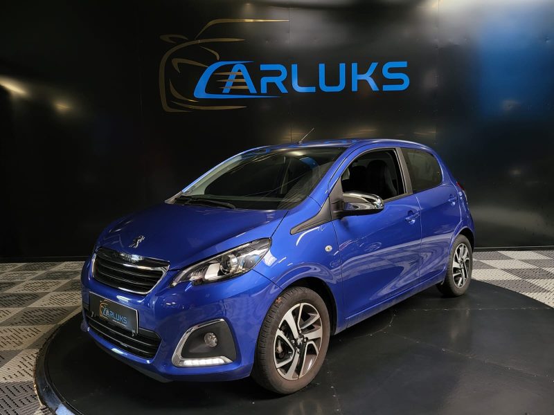 PEUGEOT 108 1.0 VTi EG5 72cv ALLURE / SUIVI COMPLET PEUGEOT / CAMERA / CARPLAY / CLIM
