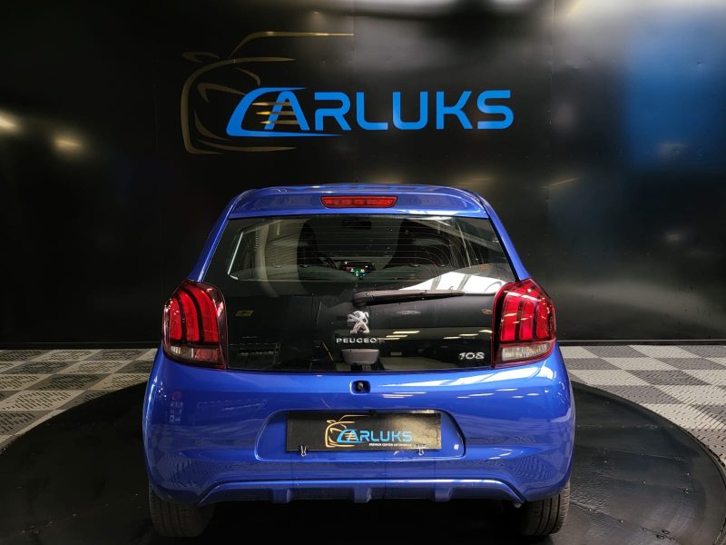 PEUGEOT 108 1.0 VTi EG5 72cv ALLURE / SUIVI COMPLET PEUGEOT / CAMERA / CARPLAY / CLIM