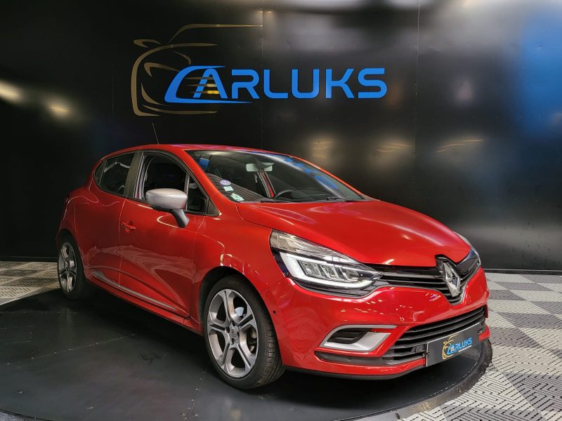 RENAULT CLIO IV 0.9 TCE 90cv BVM5 GT LINE / CAMERA / KEYLESS / PARK ASSIST / PROJECTEUR LED